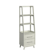 Westland 4PC Entertainment Unit with 82" TV Console in Almond