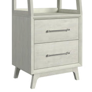 Westland 3PC Entertainment Unit with 82" TV Console in Almond