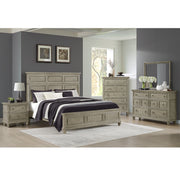 Whit-Ash Queen Panel 3PC Bedroom Set in Light Grey