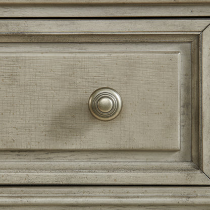 Whit-Ash 6-Drawer Dresser in Light Grey
