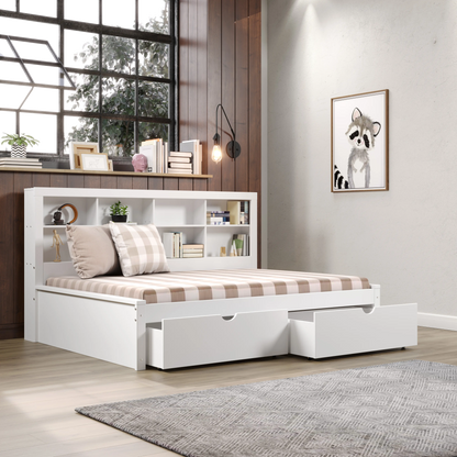 Daybed with Bookcase