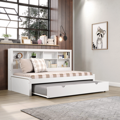 Daybed with Bookcase