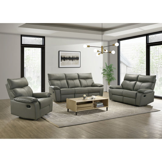 Wildcat 2PC Living Room Set in Aviarah Grey-Sofa & Loveseat