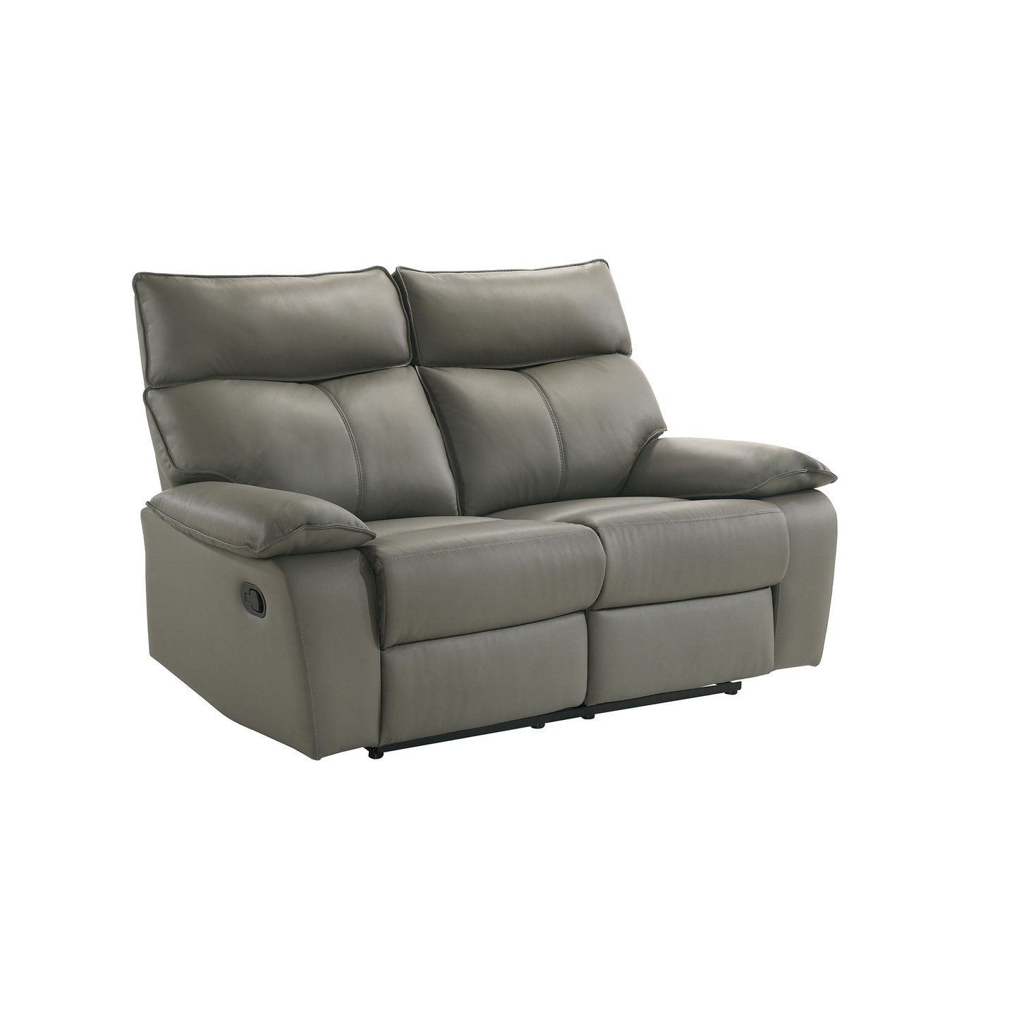 Wildcat 3PC Living Room Set in Aviarah Grey-Sofa, Loveseat & Recliner