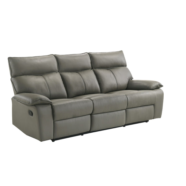 Wildcat 3Pc Living Room Set In Aviarah Grey-Sofa, Loveseat & Recliner