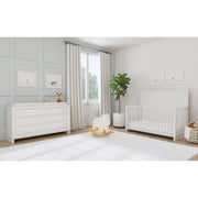 Wyller Dresser and Topper in White