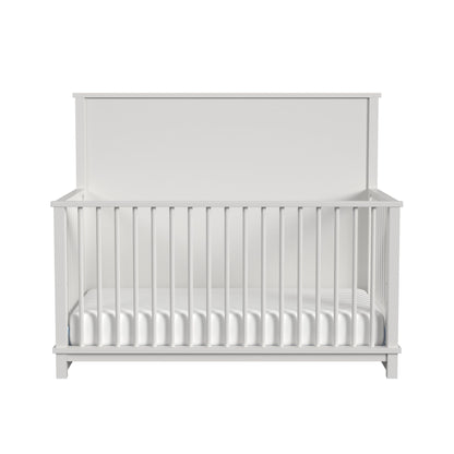 Wyller Crib with Guard Rail in White