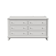 Wyller Dresser and Topper in White