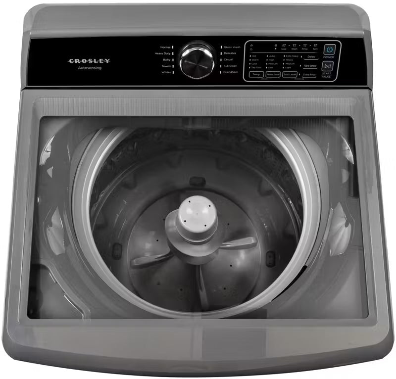 Lavadora de carga superior CROSLEY de 4.1 pies cúbicos con nebulización