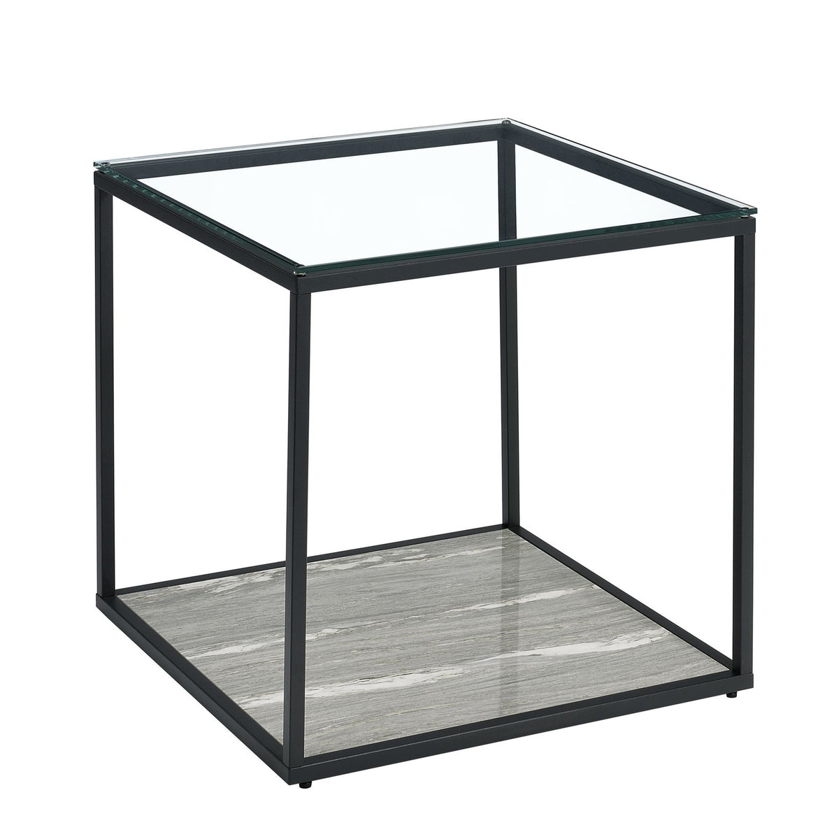 Yasmin End Table In Grey