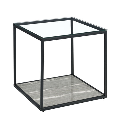 Yasmin End Table In Grey