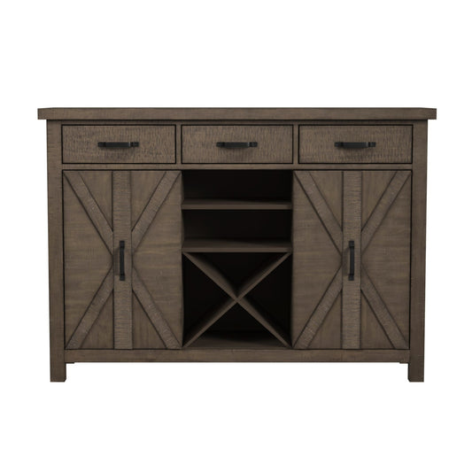 Yellowstone Server in Medium Brown