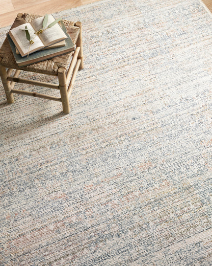 Amber Lewis x Loloi Zuma ZUM-01 Ivory / Multi