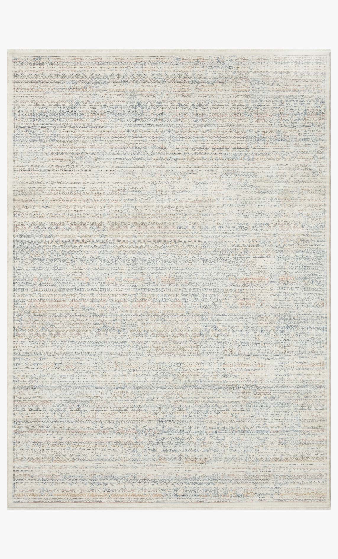 Amber Lewis x Loloi Zuma ZUM-01 Ivory / Multi