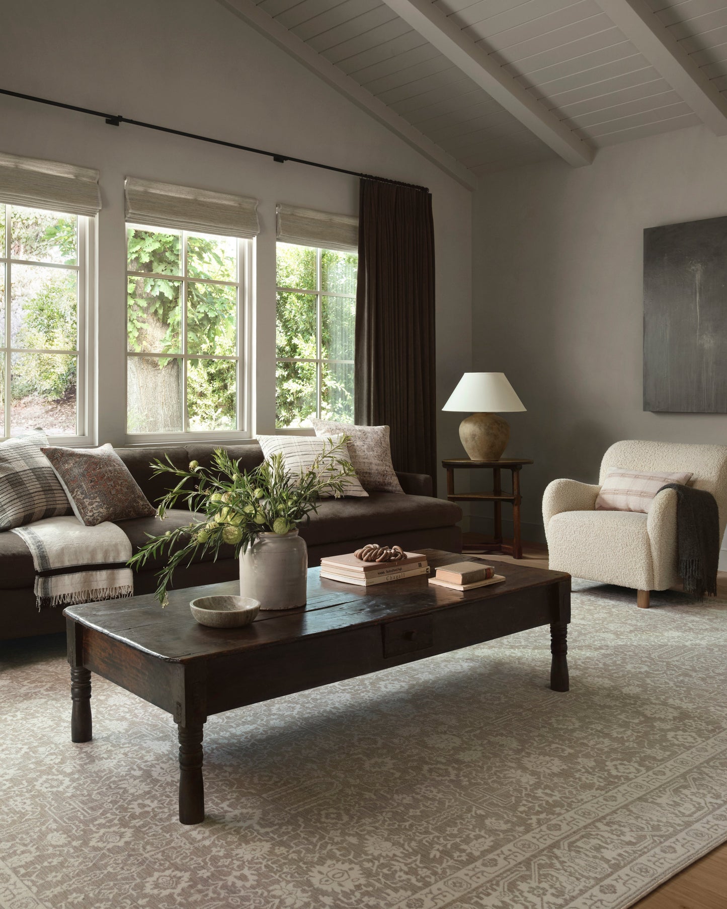 Amber Lewis x Loloi Zuma ZUM-04 Arena/Piedra