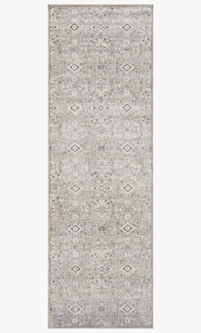 Amber Lewis x Loloi Zuma ZUM-07 Plata / Cielo