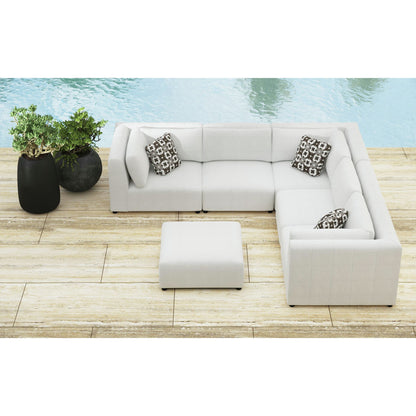 Zandara Modular Ottoman - Olefin Beige