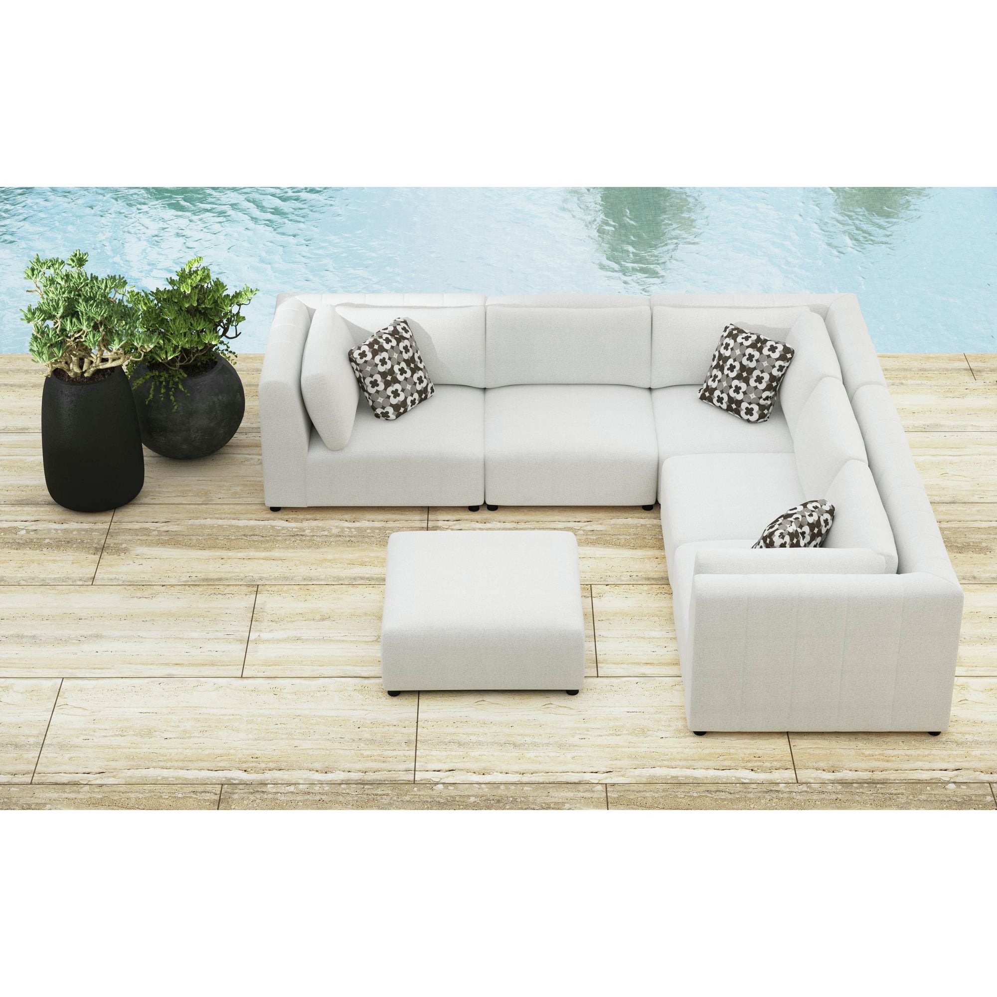 Zandara 2 Accent Pillows - Olefin Grey