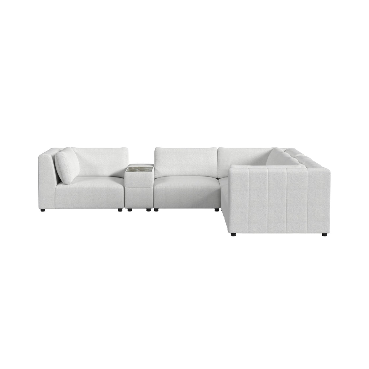 Zandara 6Pc Modular Set In Olefin Beige