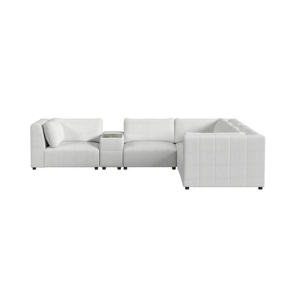 Zandara 6Pc Modular Set In Olefin Beige