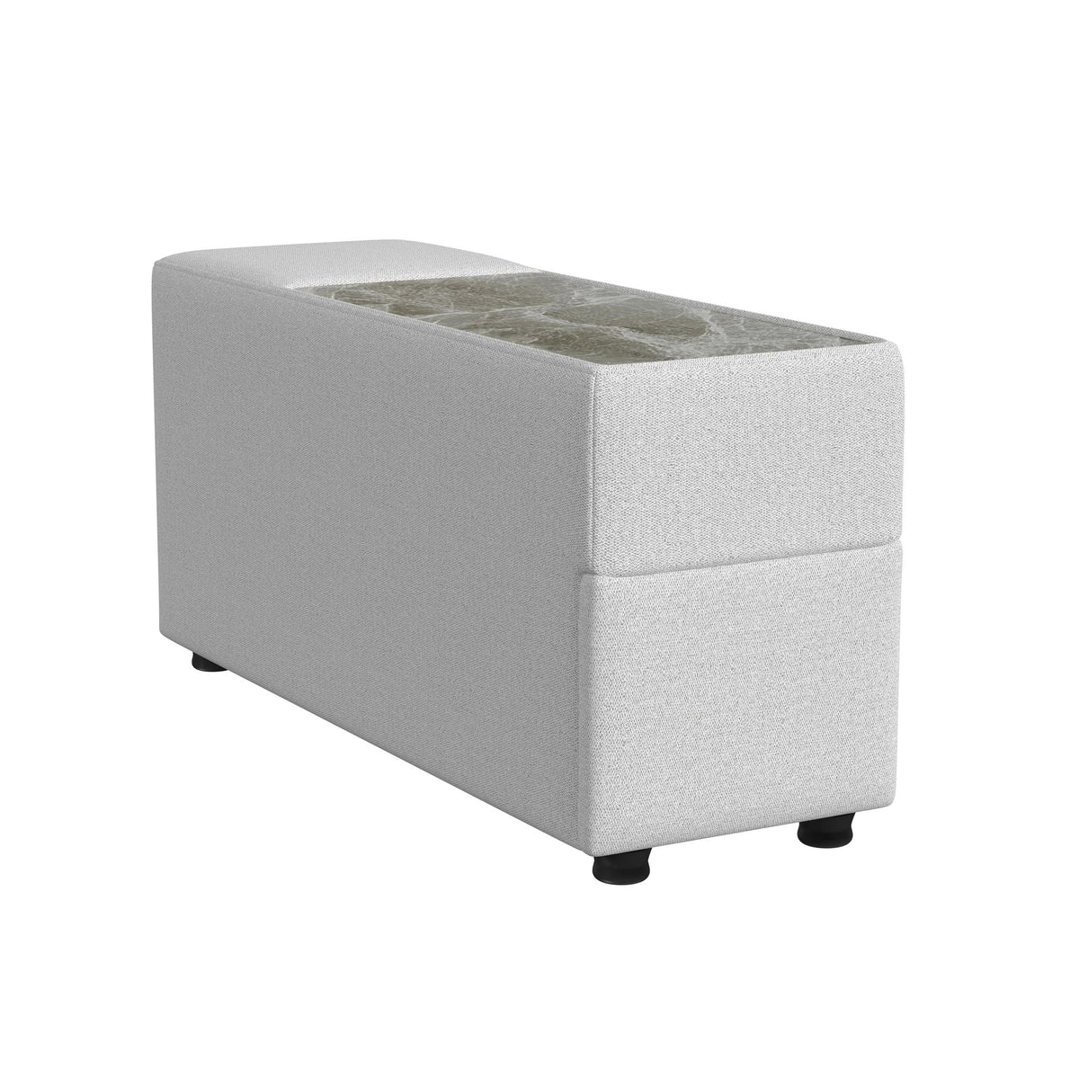 Zandara Modular Console With Speaker And Cooler - Olefin Beige