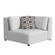Zandara 7PC Modular Set in Olefin Beige with Pillows