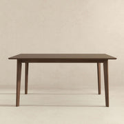 Mesa de comedor Carlos de madera maciza de 47"