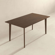 Mesa de comedor Carlos de madera maciza de 47"