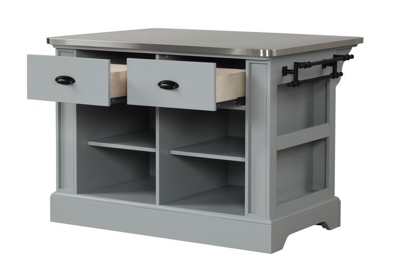 Urrur 2 Drawers Kitchen Island