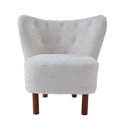 Silla decorativa tapizada Zusud de 31" de ancho