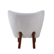 Silla decorativa tapizada Zusud de 31" de ancho