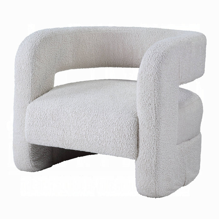 Silla decorativa tapizada Yitua de 32" de ancho