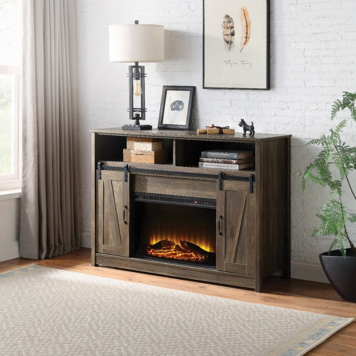 Chimenea eléctrica Tobias de 51" de largo