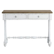 Consola rectangular Carminda con 2 cajones