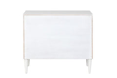 Mesa auxiliar rectangular Dubni con dos cajones