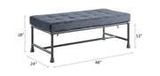 Brantley 48"L Velvet Bench