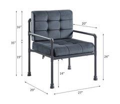 Brantley 27"W Velvet Accent Chair