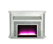 Chimenea Glam Noralie de 130 cm de largo x 99 cm de alto con LED