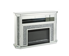 Chimenea Glam Noralie de 130 cm de largo x 99 cm de alto con LED