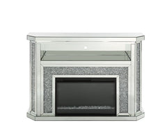 Chimenea Glam Noralie de 130 cm de largo x 99 cm de alto con LED