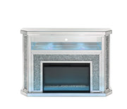 Chimenea Glam Noralie de 130 cm de largo x 99 cm de alto con LED