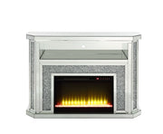 Chimenea Glam Noralie de 130 cm de largo x 99 cm de alto con LED