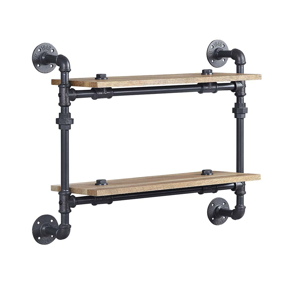 Estante de pared Brantley con 2 estantes
