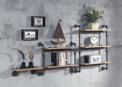 Brantley Wall Rack with 2 Shelves