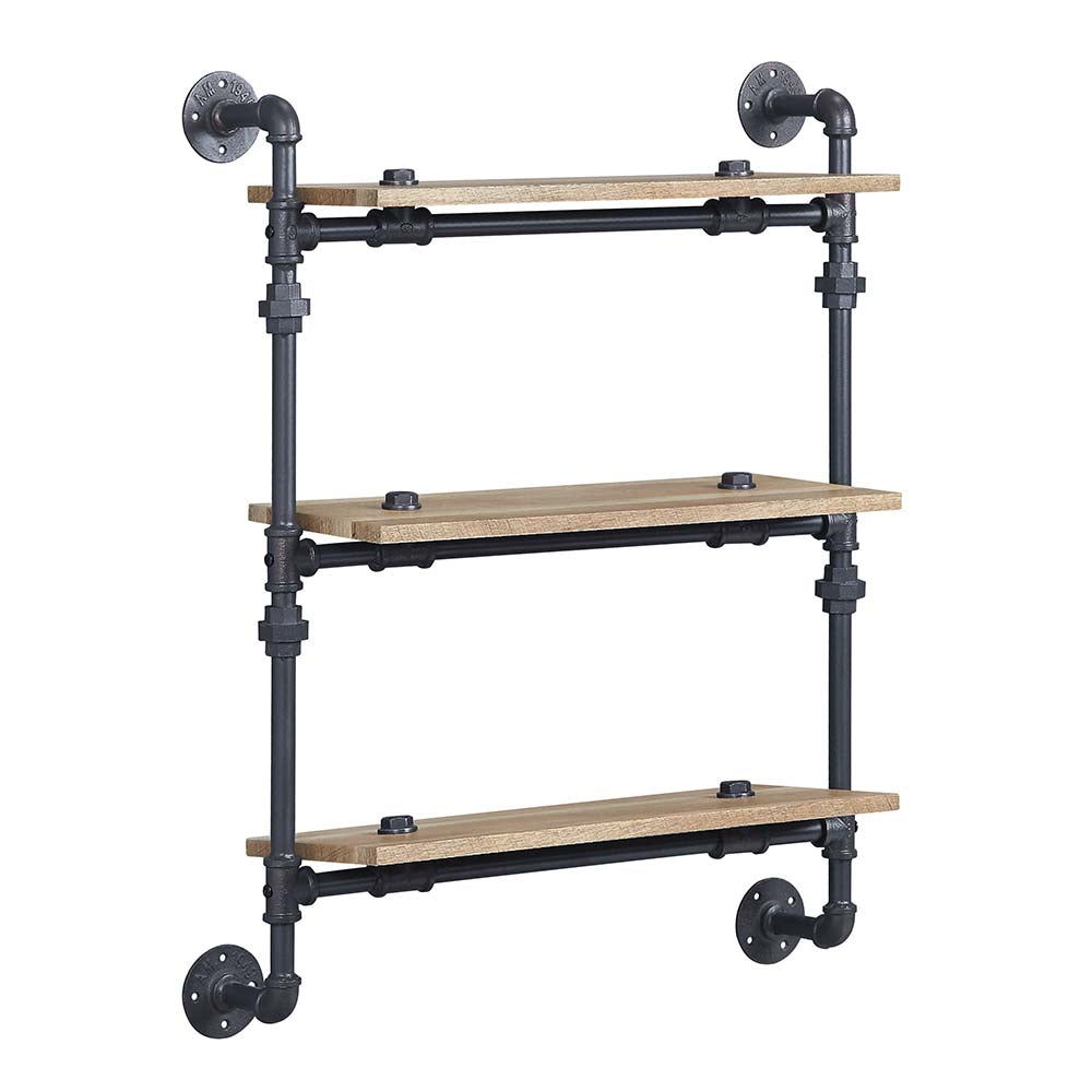 Brantley Wall Rack with 3 Shelves