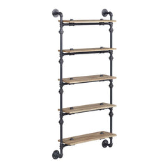 Estante de pared Brantley con 5 estantes