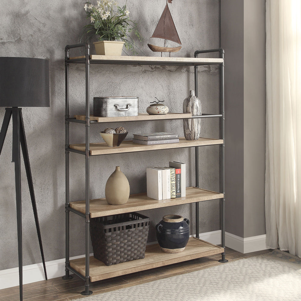 Estantería Brantley de 65" de alto x 48" de ancho