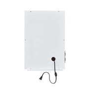 Espejo decorativo rectangular Asa de 16" de largo x 24" de alto
