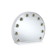Alma Round 18"L x 15"H Accent Mirror