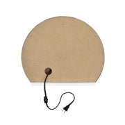 Alma Round 18"L x 15"H Accent Mirror